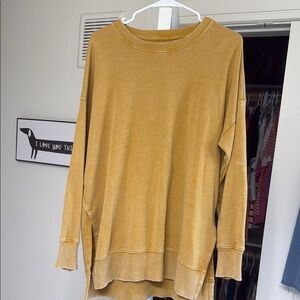 Aerie Women's Mustard Sweatshirt